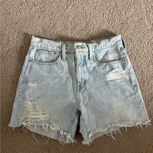 Madewell Relaxed Mid Length Denim Shorts
